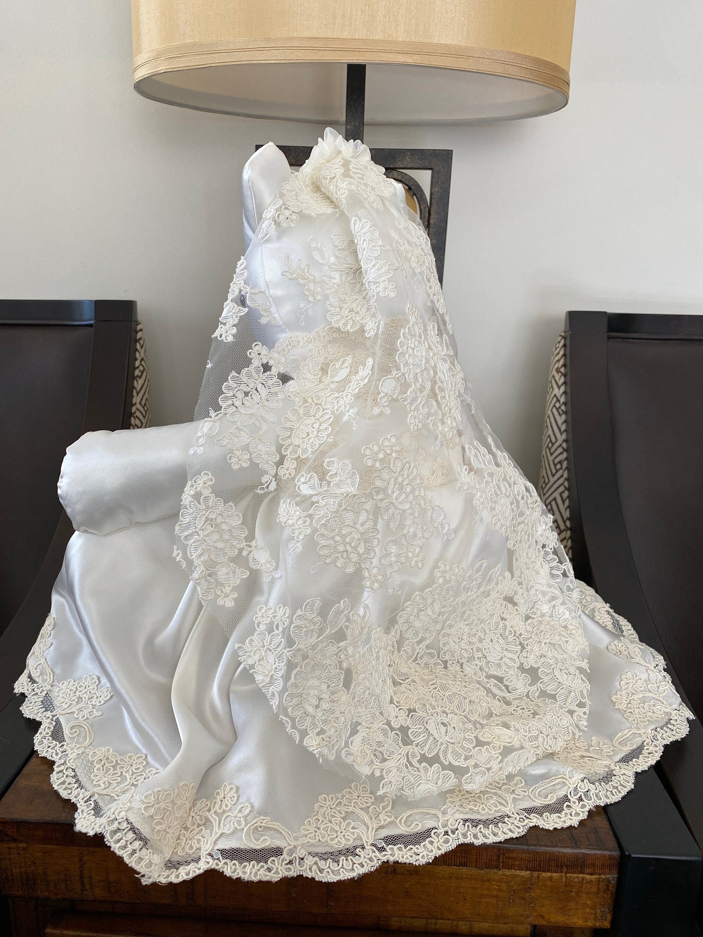 Memory Bear From Wedding Dress