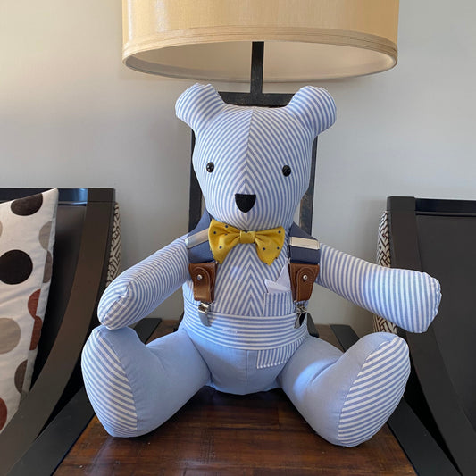 15” Suspender Style Memory Bear