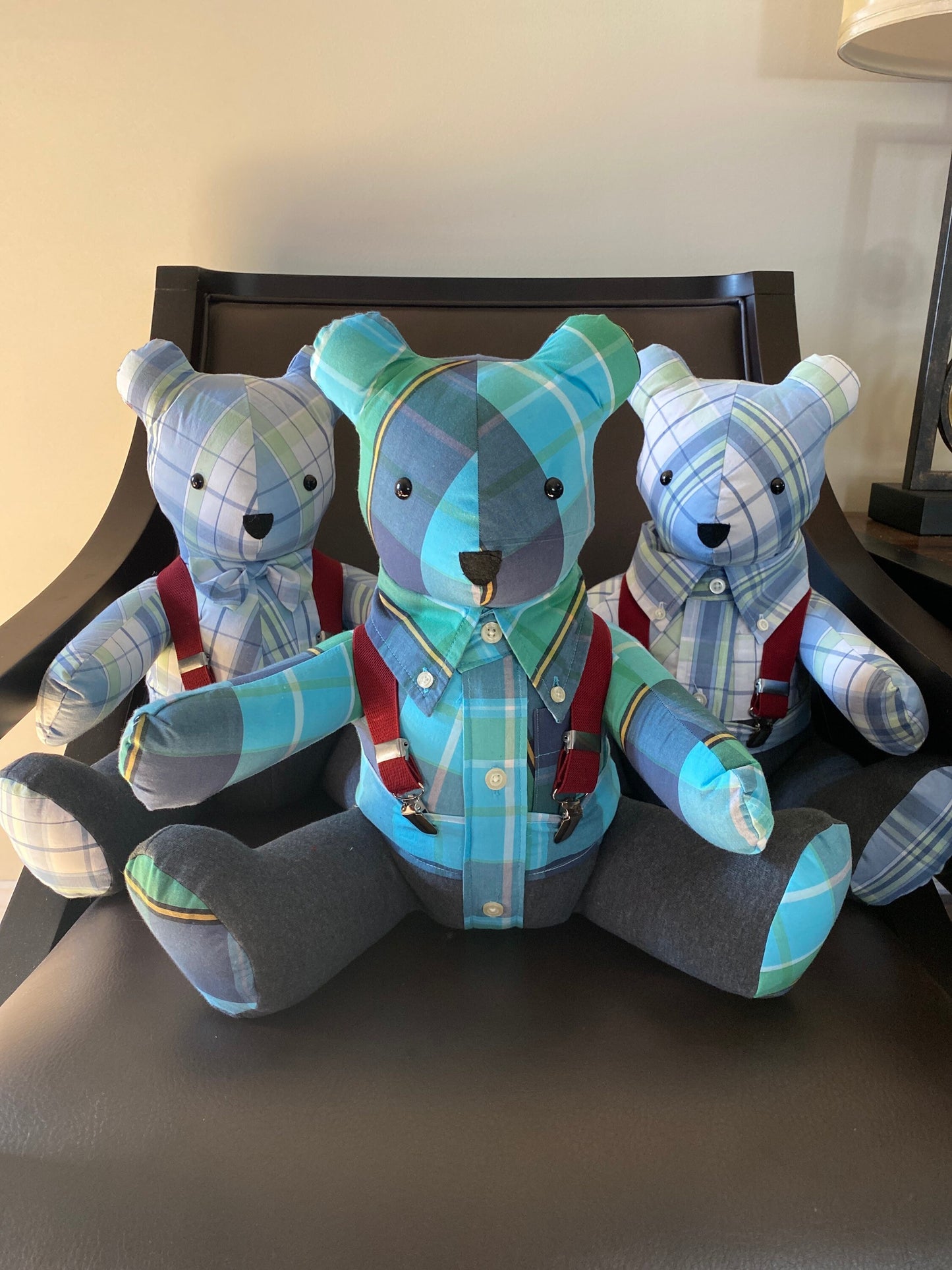 15” Suspender Style Memory Bear