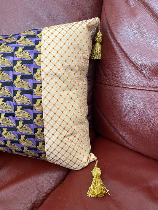 Memory Necktie Throw Pillow