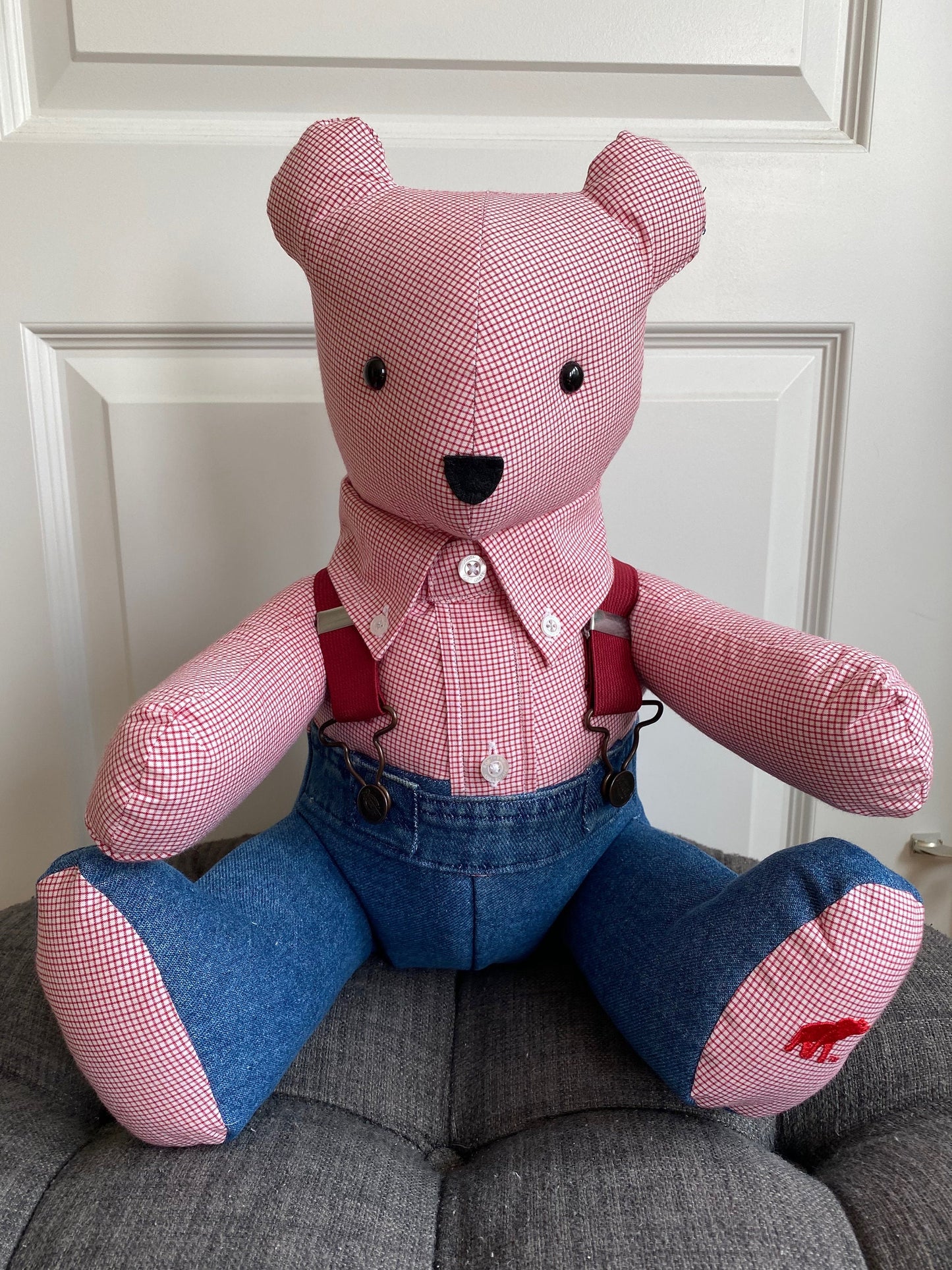15” Suspender Style Memory Bear