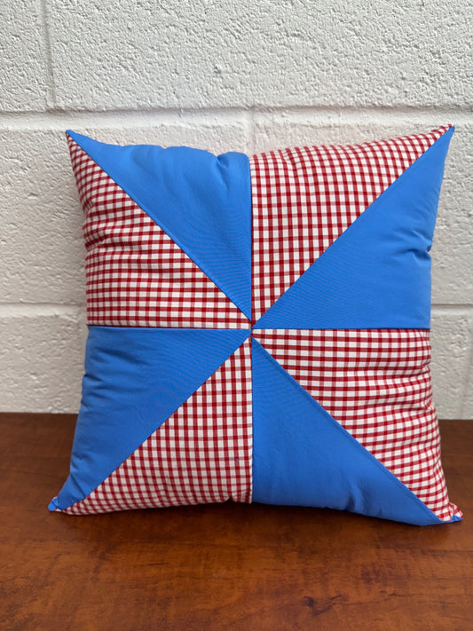 Memory Patchwork Pillow
