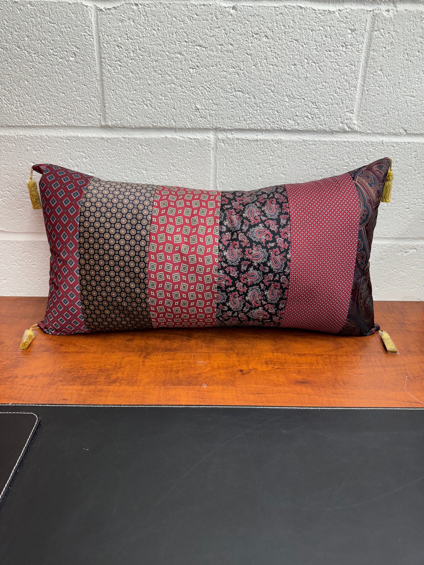 Memory Necktie Throw Pillow