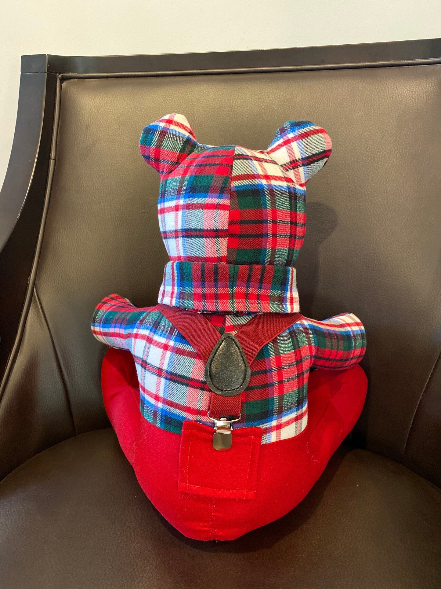 15” Suspender Style Memory Bear